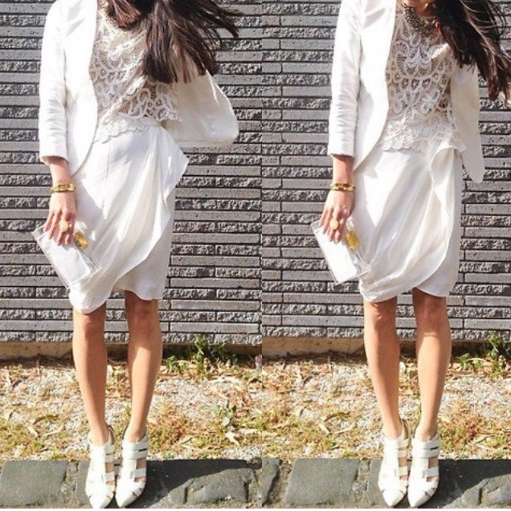 3.1 Philip Lim Silk Wrap Skirt